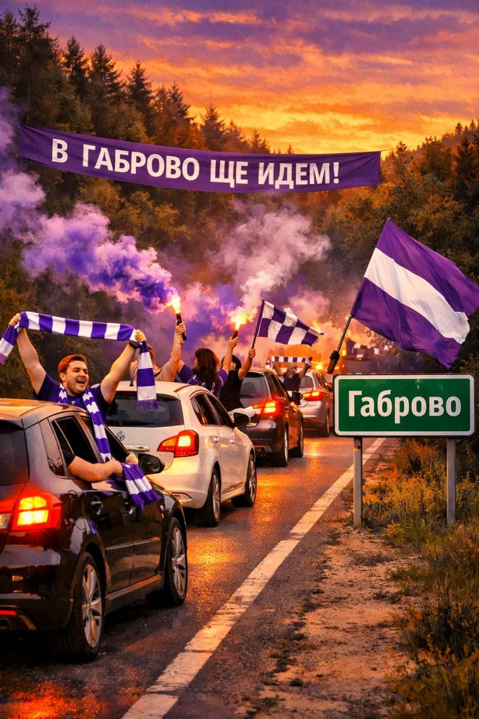 “Виолетовите” фенове организират пътуване с коли за мача в Габрово